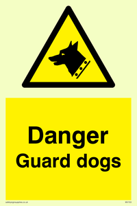 danger guard dogs