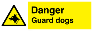 danger guard dogs