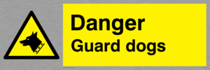 danger guard dogs