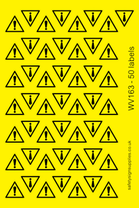 Warning Symbol Sheet
