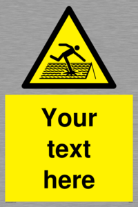 Custom Figure on Roof Sign