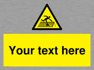 Custom Figure on Roof Sign