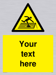 Custom Figure on Roof Sign