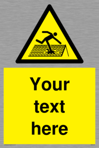 Custom Figure on Roof Sign