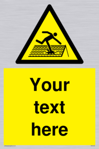 Custom Figure on Roof Sign