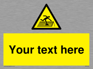 Custom Figure on Roof Sign