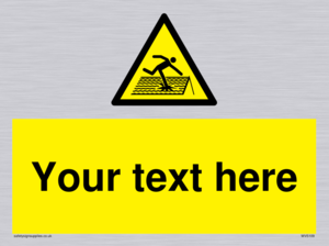 Custom Figure on Roof Sign