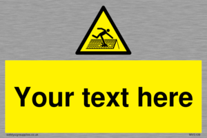 Custom Figure on Roof Sign