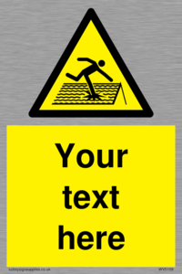 Custom Figure on Roof Sign