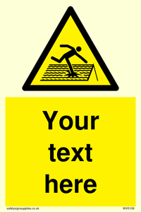 Custom Figure on Roof Sign