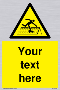 Custom Figure on Roof Sign