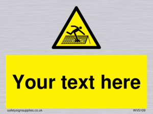 Custom Figure on Roof Sign