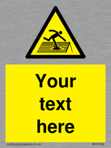 Custom Figure on Roof Sign