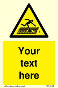 Custom Figure on Roof Sign