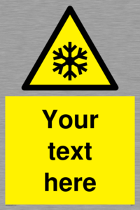 Custom Snowflake Sign