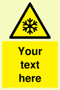 Custom Snowflake Sign