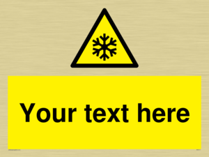 Custom Snowflake Sign