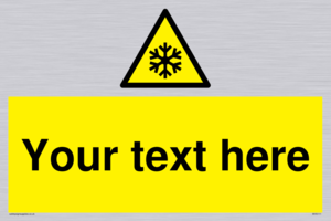 Custom Snowflake Sign