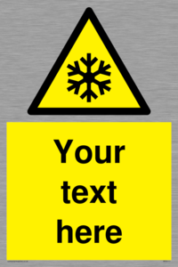 Custom Snowflake Sign