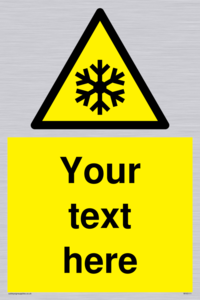 Custom Snowflake Sign