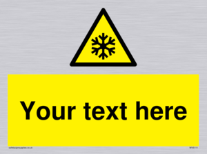 Custom Snowflake Sign