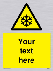 Custom Snowflake Sign