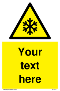 Custom Snowflake Sign 