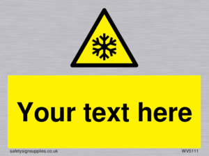 Custom Snowflake Sign