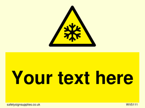 Custom Snowflake Sign