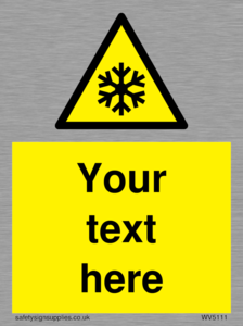 Custom Snowflake Sign