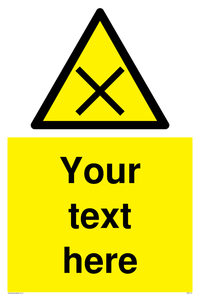 Custom Harmful Sign 