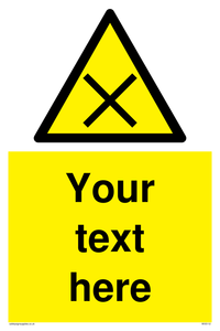 Custom Harmful Sign