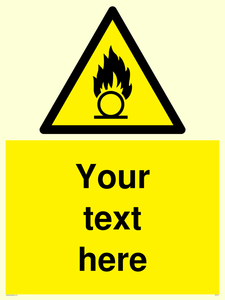 Custom Oxidising Sign