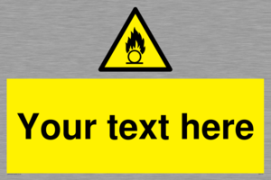 Custom Oxidising Sign