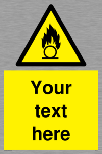 Custom Oxidising Sign