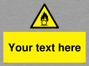 Custom Oxidising Sign