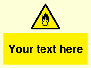 Custom Oxidising Sign