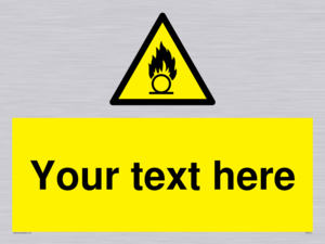 Custom Oxidising Sign