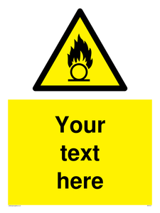 Custom Oxidising Sign