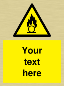 Custom Oxidising Sign