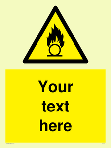 Custom Oxidising Sign