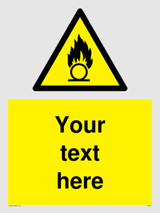 Custom Oxidising Sign