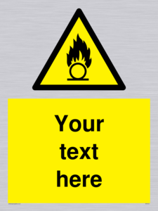 Custom Oxidising Sign