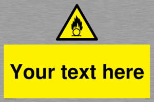 Custom Oxidising Sign