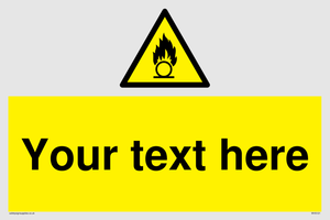 Custom Oxidising Sign