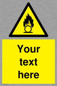 Custom Oxidising Sign