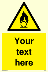 Custom Oxidising Sign