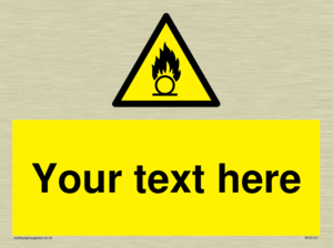 Custom Oxidising Sign