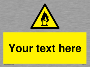 Custom Oxidising Sign