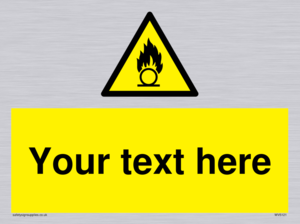 Custom Oxidising Sign